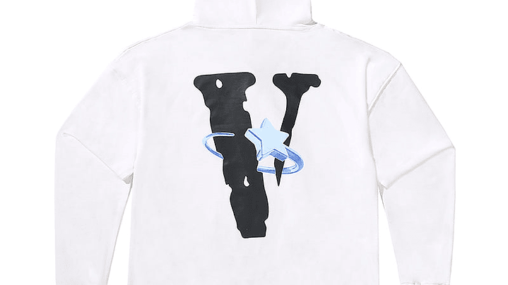Hoodie Vlone Blanco x Pop Smoke 2