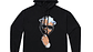 Hoodie Vlone Negro x Pop Smoke - Miniatura 1