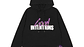 Hoodie Vlone x Palm Angels negro - Miniatura 1