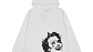 Hoodie Vlone Marilyn Monroe Blanco - Miniatura 1