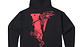 Hoodie Vlone Drake Negro/Rojo - Miniatura 2