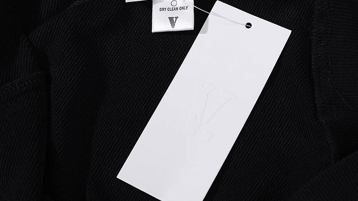 Hoodie Vlone Negro/Azul 5