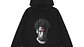 Hoodie Vlone Face Negro - Miniatura 1