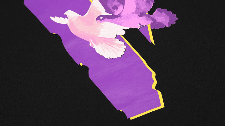 Hoodie Vlone x Palm Angels negro 6