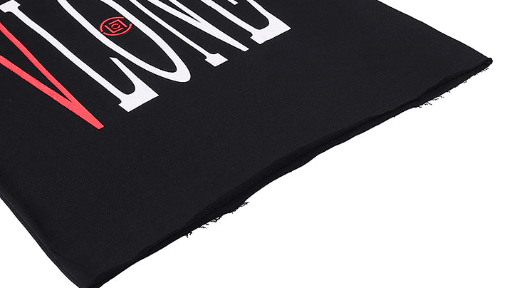 Hoodie Vlone Drake Negro/Rojo 5