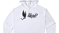 Hoodie Vlone Smoke Demon Angel Blanco - Miniatura 1