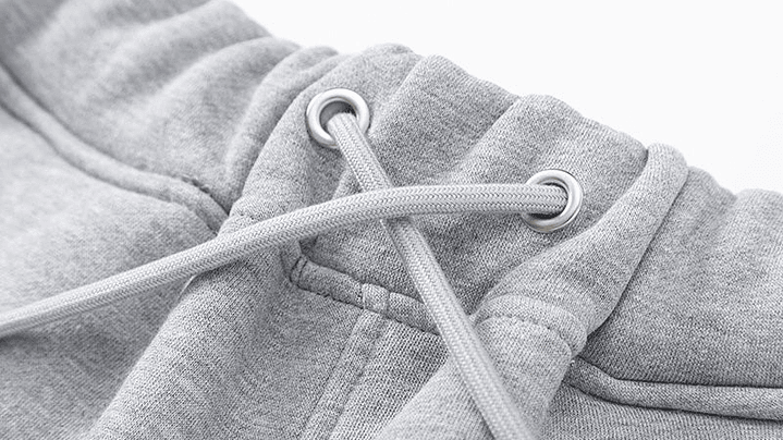 Buzo Trapstar Gris logo Blanco/Gris 4