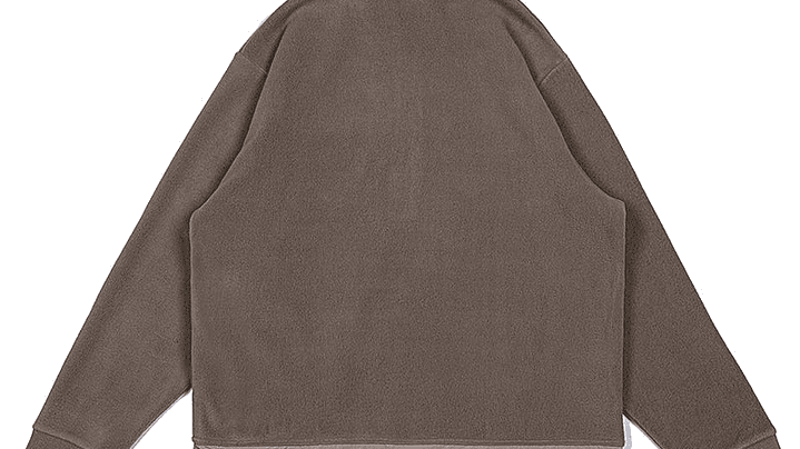 Polar Mid zip Essentials café minimalista 2