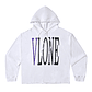 Hoodie Vlone Blanco/Morado - Miniatura 1