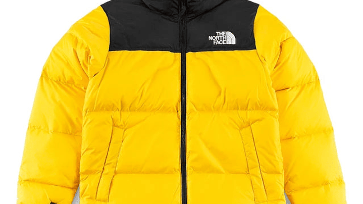 Chaqueta The north face nuptse amarilla 1