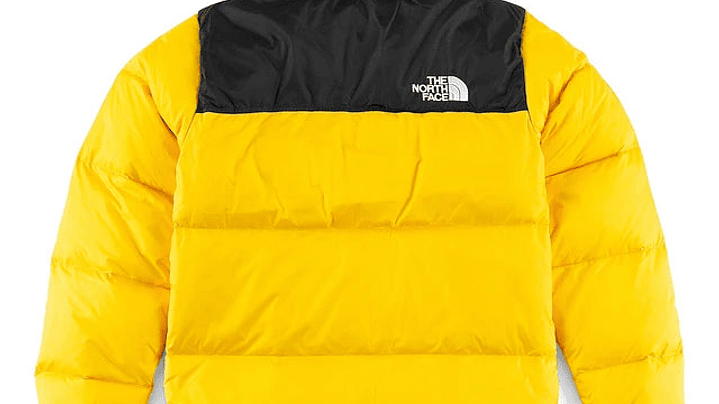 Chaqueta The north face nuptse amarilla 2
