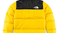 Chaqueta The north face nuptse amarilla - Miniatura 2