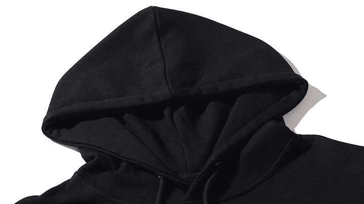 Hoodie Vlone Smoke Demon Angel Negro 4