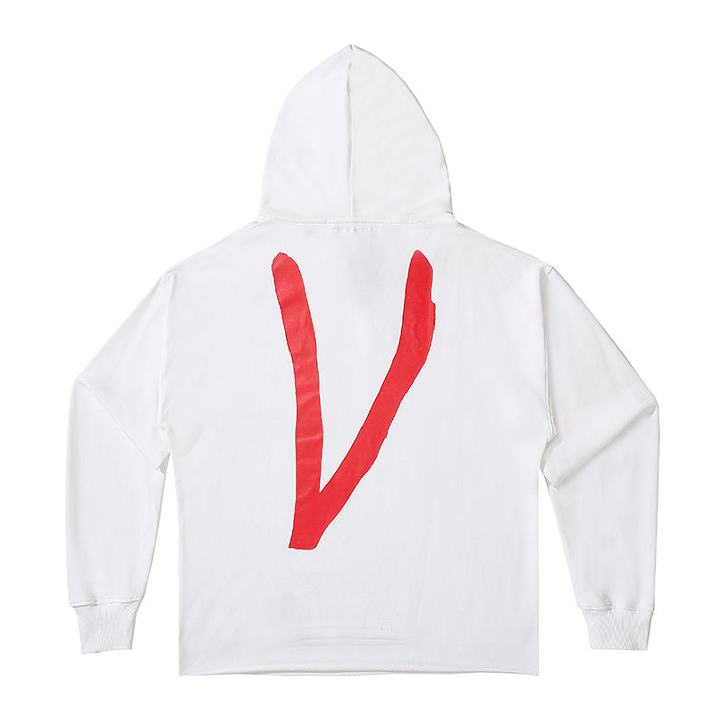 Hoodie Vlone Love Blanco/Rojo 2