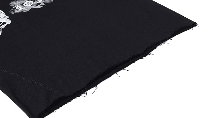 Hoodie Vlone Smoke Demon Angel Negro 5