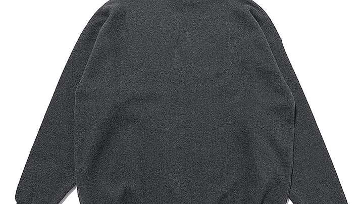 sweater de punto Essentials gris oscuro Logo Frontal 2