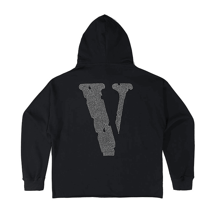 Hoodie Vlone Diamond Friends Negro 2