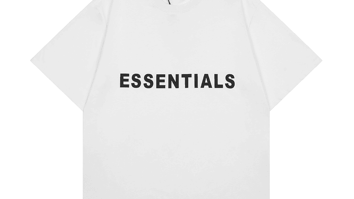 Polera Essentials Blanca 1