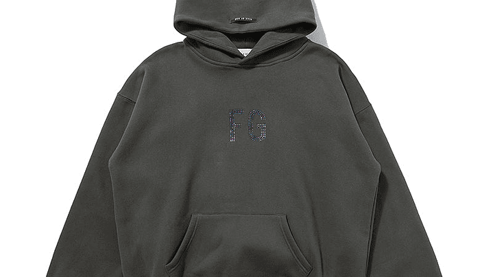 Hoodie Essentials FG Gris oscuro 1