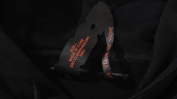 Hoodie Vlone Diamond Friends Negro 6