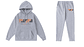 Conjunto Trapstar Gris Logo Naranja/Negro - Miniatura 1