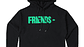 Hoodie Vlone FRIENDS Negro/Verde - Miniatura 1