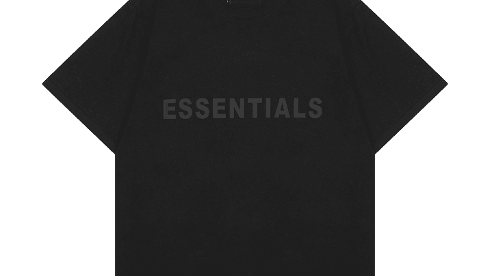 Polera Essentials Negra 1
