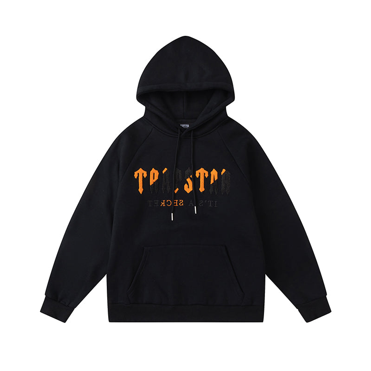 Conjunto Trapstar Negro Logo Naranja/Negro 2