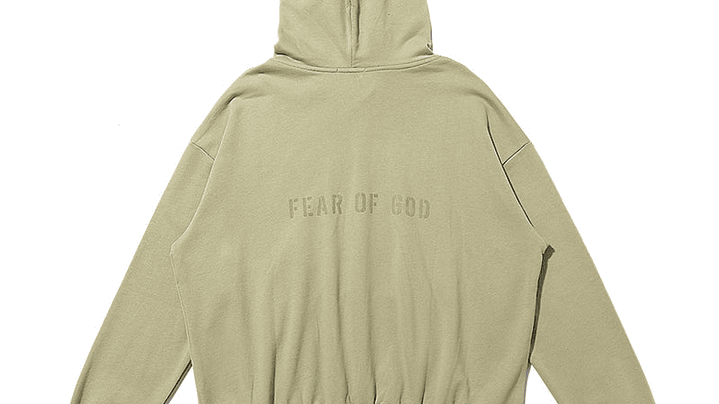 Hoodie Essentials FG Verde oliva 1