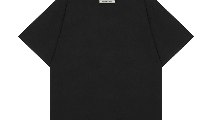 Polera Essentials Negra 2