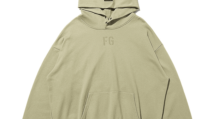 Hoodie Essentials FG Verde oliva 2