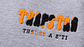 Conjunto Trapstar Gris Logo Naranja/Negro - Miniatura 6