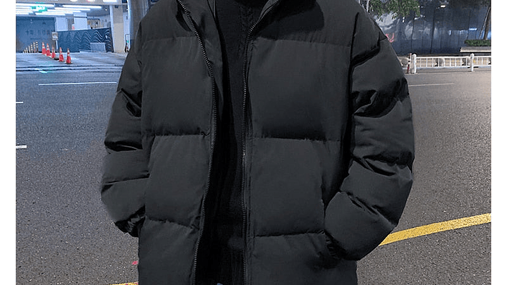 Puffer básica negra 3