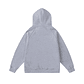 Hoodie Trapstar Gris Logo Naranja/Negro - Miniatura 2