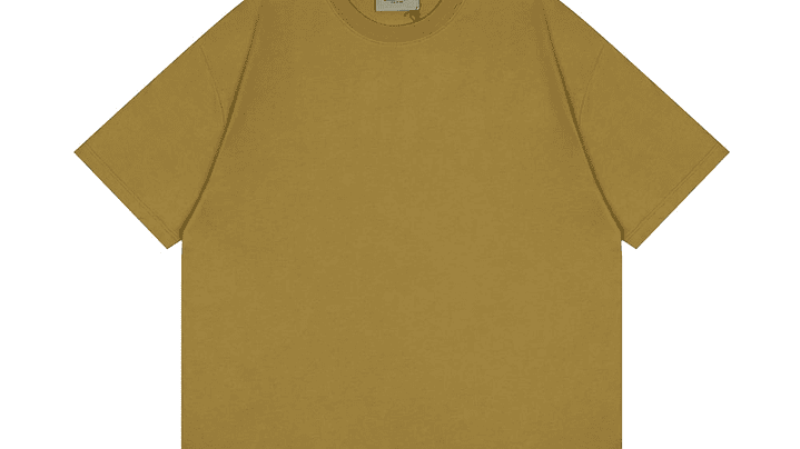 Polera Essentials Mostaza Amarronado 2