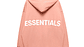 Hoodie Essentials rosado Logo Espalda - Miniatura 1