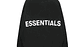 Crewneck Essentials negro Logo blanco Espalda - Miniatura 1