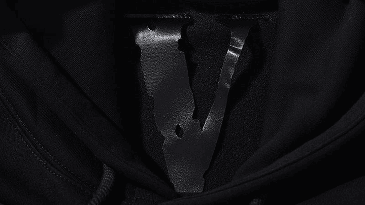 Hoodie Vlone Negro/Rojo 3