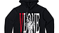 Hoodie Vlone x Liberty Negro/Rojo - Miniatura 1