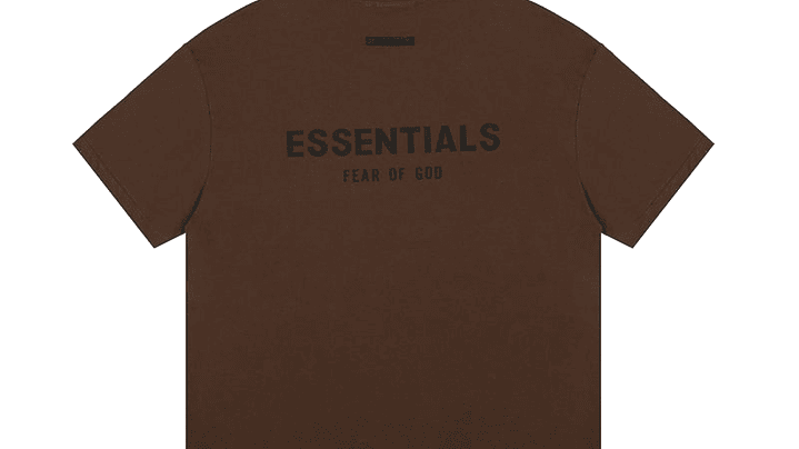 Polera Essentials Café 3D 1