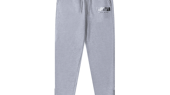 Conjunto Trapstar Gris Logo Celeste/Blanco/Gris 5