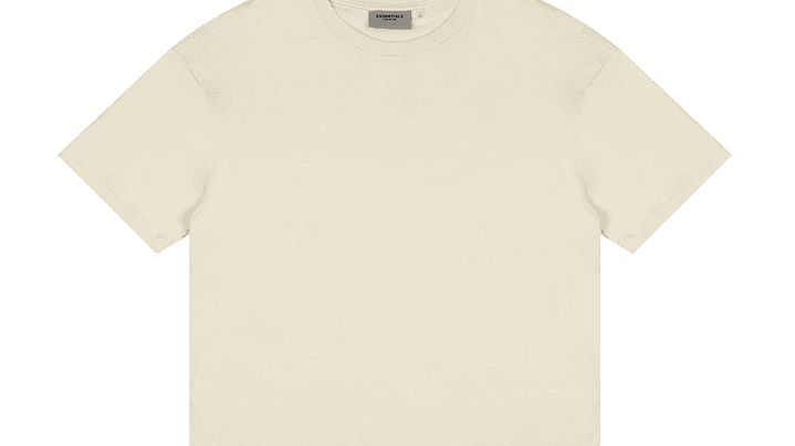 Polera Essentials Crema 3D 1