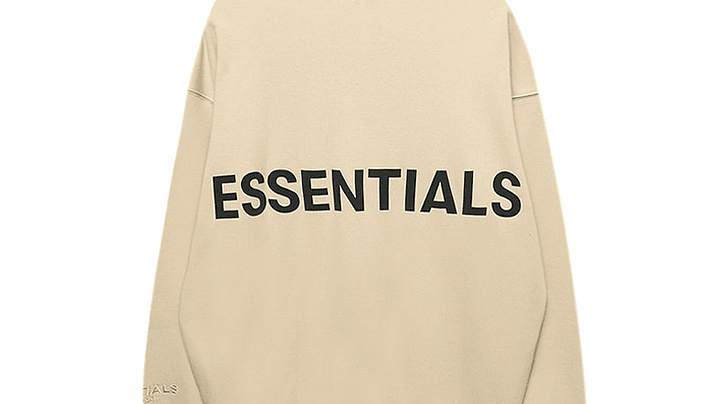 Crewneck Essentials café claro Logo Espalda 1