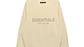 Crewneck Essentials beige Logo Espalda - Miniatura 1