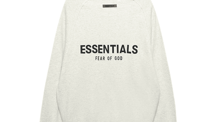 Crewneck Essentials gris claro Logo Espalda 1