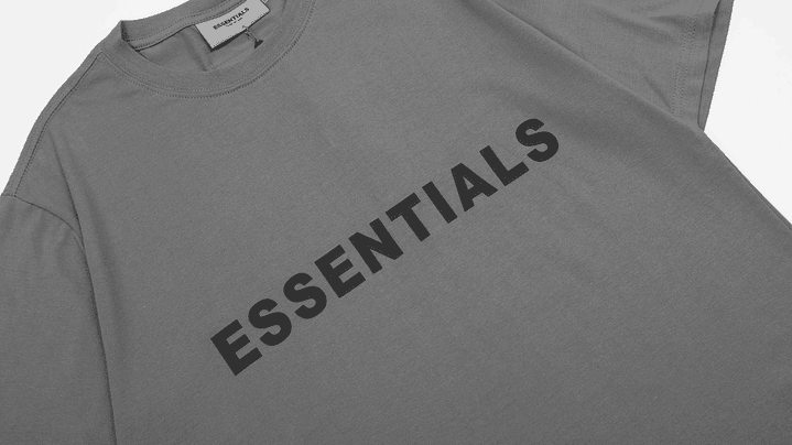 Polera Essentials Cemento 10