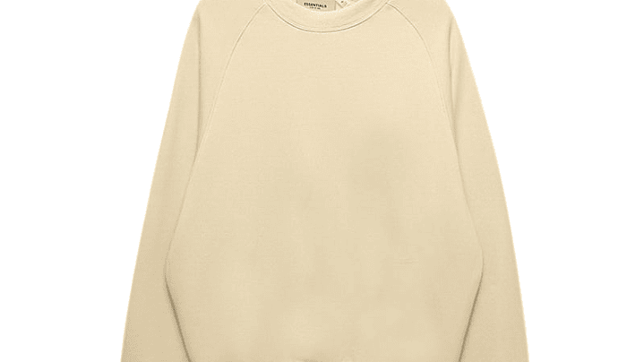 Crewneck Essentials beige Logo Espalda 2