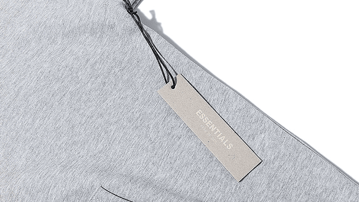 Hoodie Essentials gris Minimalista 4
