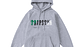 Hoodie Trapstar Gris Logo Verde/Gris/Blanco - Miniatura 1