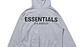 Hoodie Essentials gris reflectante Los Angeles - Miniatura 1
